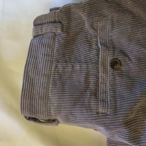 Brooks Brothers Clark fit men's corduroys, grey